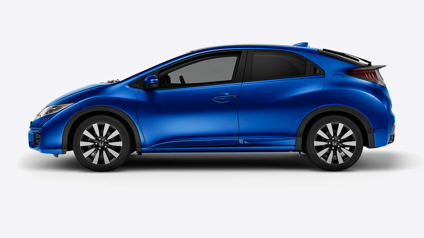 Honda Civic - Available in Brilliant Sporty Blue